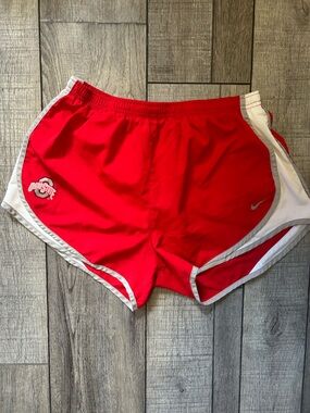 Nike Dri-Fit Lined Athletic Shorts with Ohio State logo